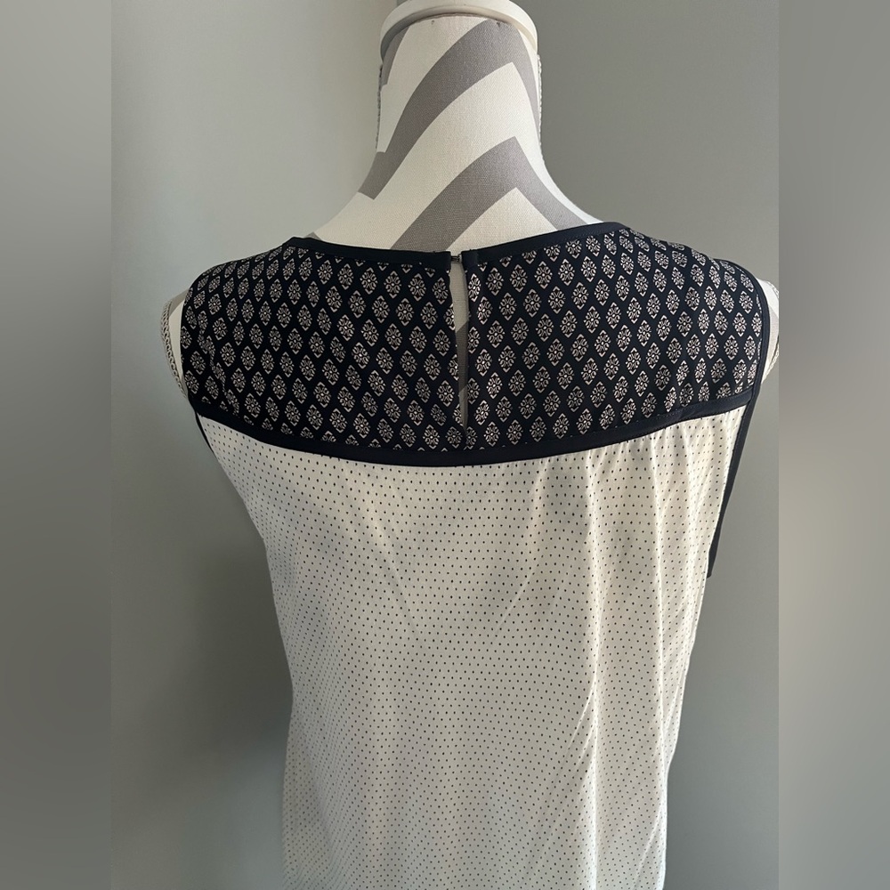 Loft Tank Size Large Navy & White Excellent Condition - Picture 4 of 6